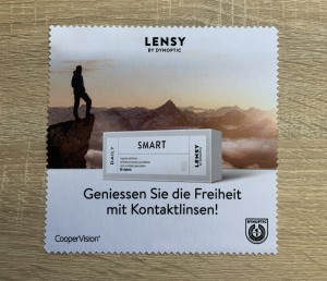 Ścieraczka do okularów Cooper Vision / Dynoptic