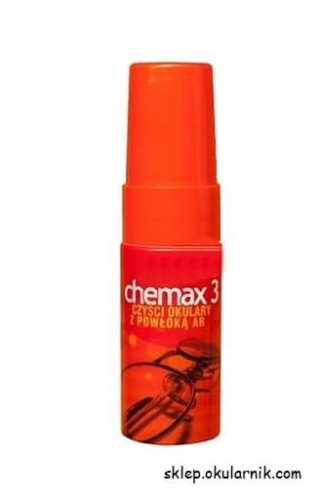 Cemax 3 płyn do czyszczenia okularów.