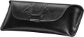 Etui z naturalnej skóry Albinex 90.010, kolor czarny.