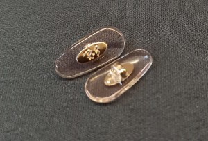 Nanośniki Ray-Ban 16mm Złote / Wcisk