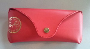 Etui Ray-Ban do okularów przeciwsłonecznych (czerwone)