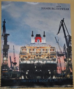 Ściereczka z mikrofazy HAMBURG Eyewear (Queen Mary 2)