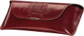 Etui z naturalnej skóry Albinex 90.010, kolor koniak.
