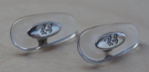 Nanośniki Ray-Ban 14mm Srebrne / Na Wkręt